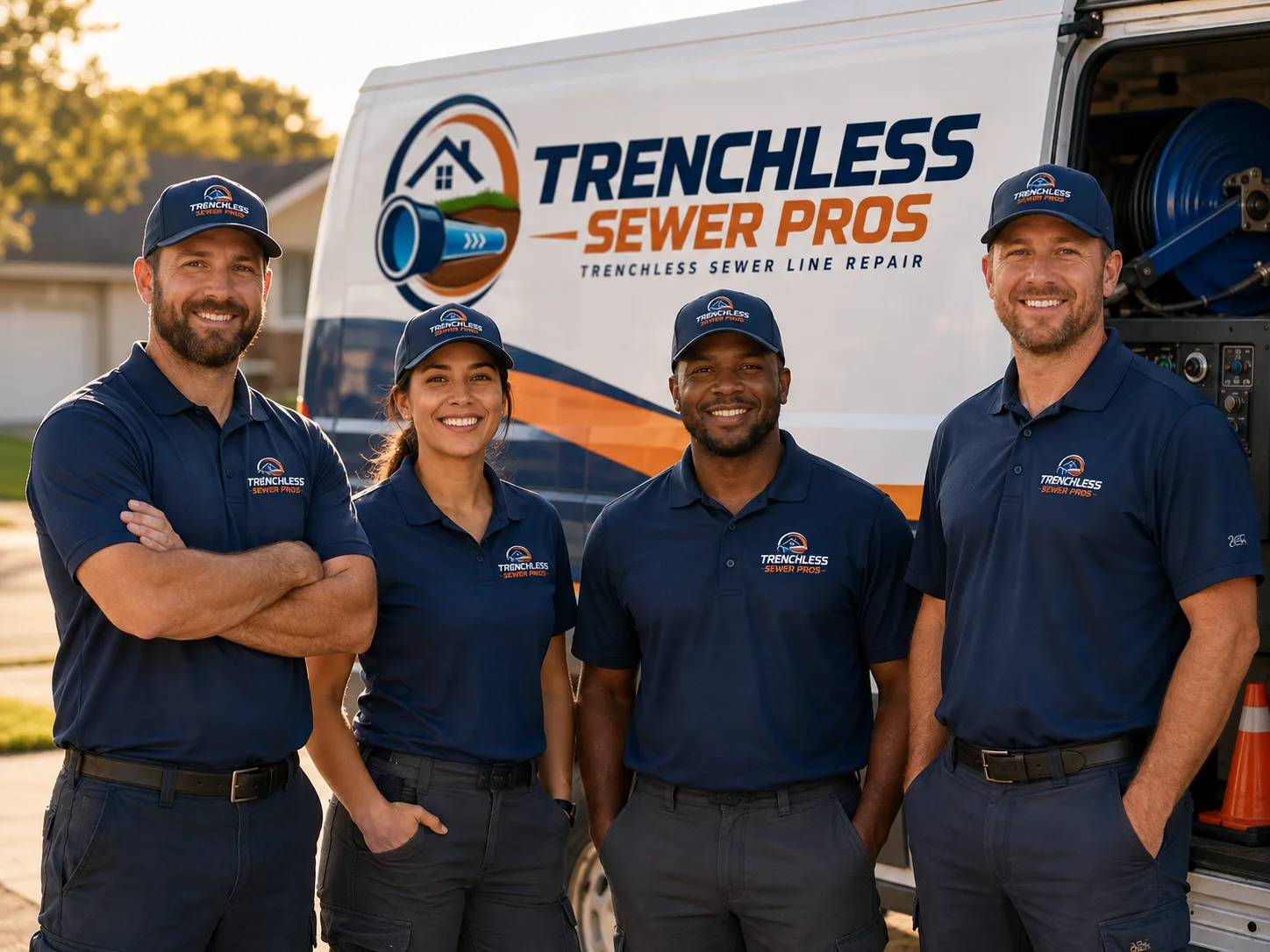 Trenchless Sewer Repair company in Achille, OK